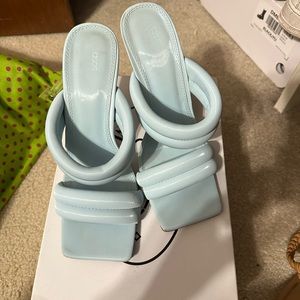 Light blue heels
